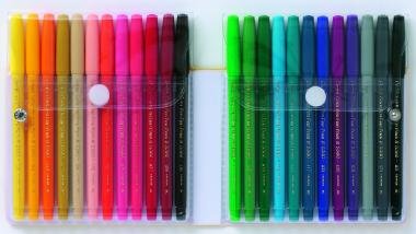 Pentel filctoll színes művészi Sign Pen Arts 24 db-os szett